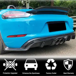 Spoiler V1 (til Boxster, carbon) foto 2