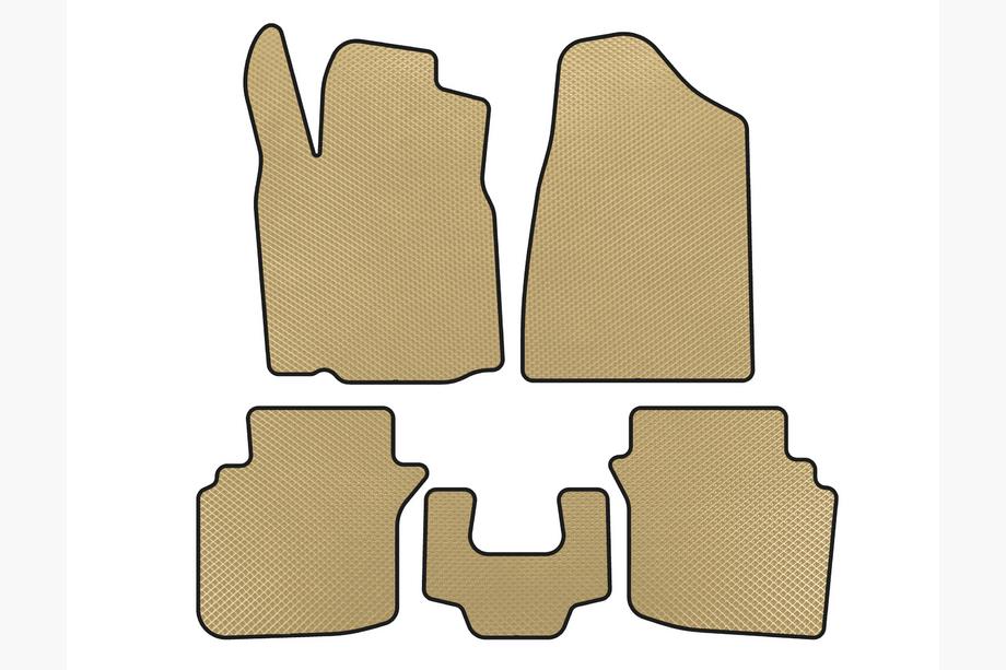 Chrysler Sebring II 2001–2006 EVA gulvmåtter til kabinen (2004-2006, Beige) Image