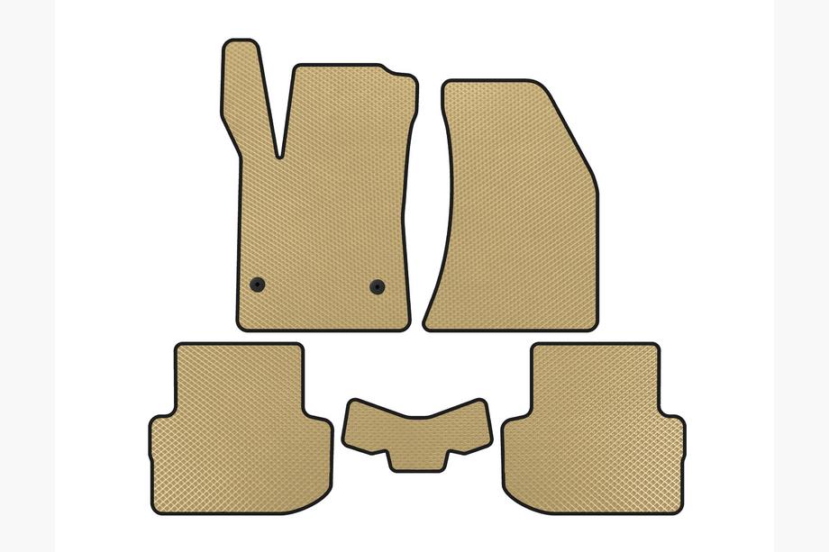 FAW B30 2015–2020 EVA gulvmåtter (Beige) Image