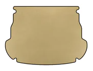 FAW Besturn X80 2013–2020 Bagagerumsmåtte EVA v2 (Beige) foto 1