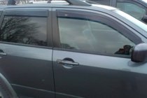 Mitsubishi Outlander 2001–2006 Vindafvisere til sideruder (4 stk., HIC) foto 4