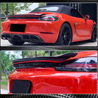 Porsche Boxster/Cayman 982 (718) 2016– Spoiler V2 (til Boxster, carbon) foto 4