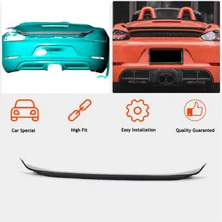 Spoiler V2 (til Boxster, carbon) foto 2