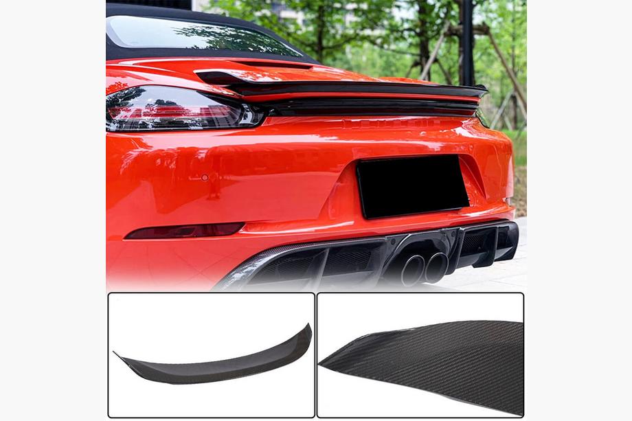 Porsche Boxster/Cayman 982 (718) 2016– Spoiler V2 (til Boxster, carbon) Image