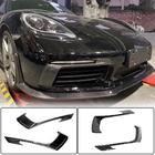 Porsche Boxster/Cayman 982 (718) 2016– Kulfiber tågelygte-rammer (2016-2019) foto 1