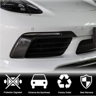 Kulfiber tågelygte-rammer (2016-2019) Porsche Boxster/Cayman 982 (718) 2016– foto 3