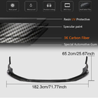 Porsche Boxster/Cayman 982 (718) 2016– Frontsplitter-læbe til forreste kofanger Lip V1 (2016-2019, carbon) foto 5