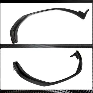 Frontsplitter-læbe til forreste kofanger Lip V1 (2016-2019, carbon) foto 4