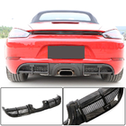 Porsche Boxster/Cayman 982 (718) 2016– Bagkofangerdiffuser V1 (2016-2019, carbon) foto 1