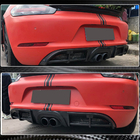 Porsche Boxster/Cayman 982 (718) 2016– Bagkofangerdiffuser V1 (2016-2019, carbon) foto 5