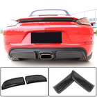 Porsche Boxster/Cayman 982 (718) 2016– Bagkofangerdiffuser V2 (2016-2019, carbon) foto 1