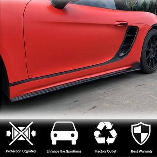 Sideskørter V1 (2016-2019, kulfiber) Porsche Boxster/Cayman 982 (718) 2016– foto 3
