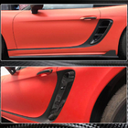 Porsche Boxster/Cayman 982 (718) 2016– Kulfiberbeklædning til forskærme foto 5