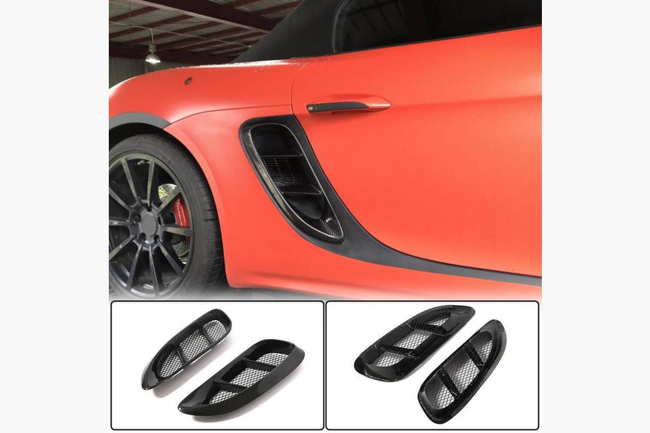Porsche Boxster/Cayman 982 (718) 2016– Kulfiberbeklædning til forskærme Image