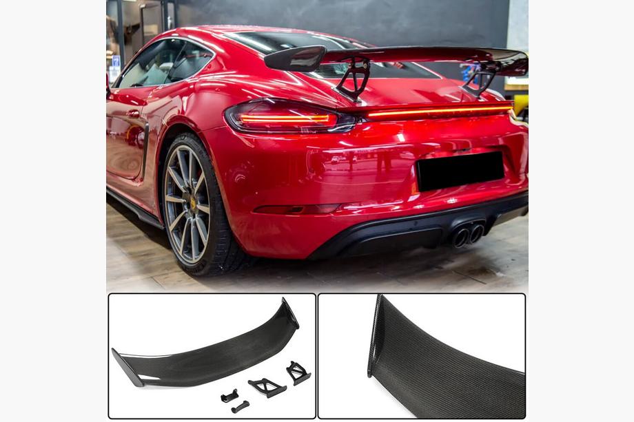Porsche Boxster/Cayman 982 (718) 2016– Spoiler (til GT4 Coupe, kulfiber) Image
