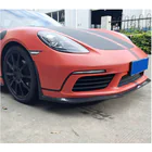 Porsche Boxster/Cayman 982 (718) 2016– Frontlæbe til forreste kofanger Lip V2 (2016-2019, kulfiber) foto 4