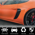 Porsche Boxster/Cayman 982 (718) 2016– Bageste skærmbreddere (2016-2019, carbon) foto 2