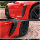 Porsche Boxster/Cayman 982 (718) 2016– Bageste skærmbreddere (2016-2019, carbon) foto 4