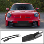 Porsche 911 (992) 2018– Sideskørter V1 (Carbon) foto 1
