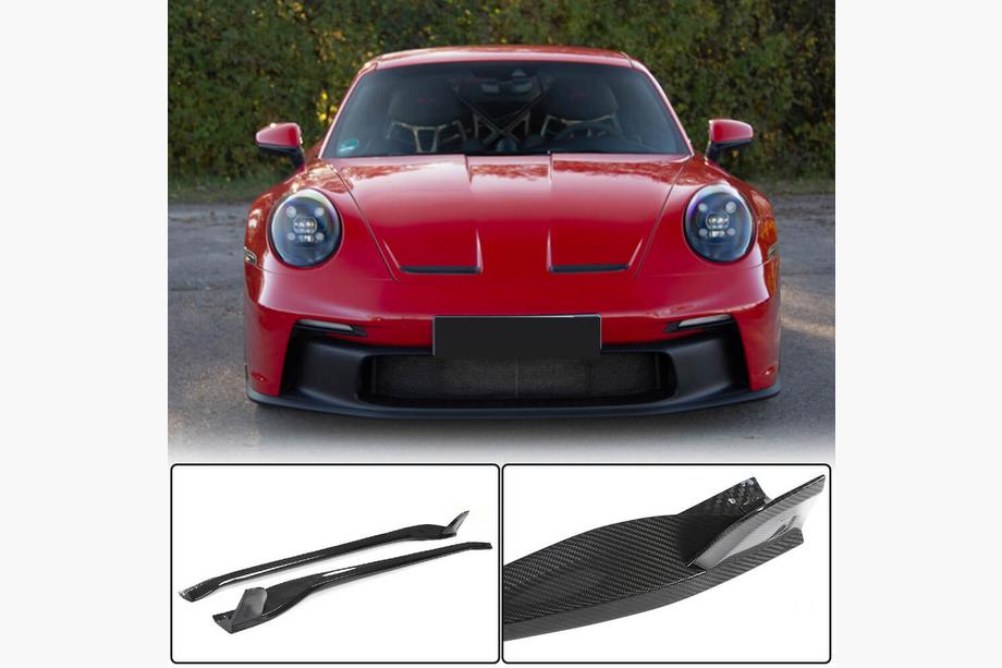 Porsche 911 (992) 2018– Sideskørter V1 (Carbon) Image