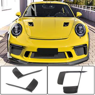Frontkofanger-indsatser V2 (til GT3 (RS) 2017-2019, kulfiber) Porsche 911 (991) 2011–2019 foto 1