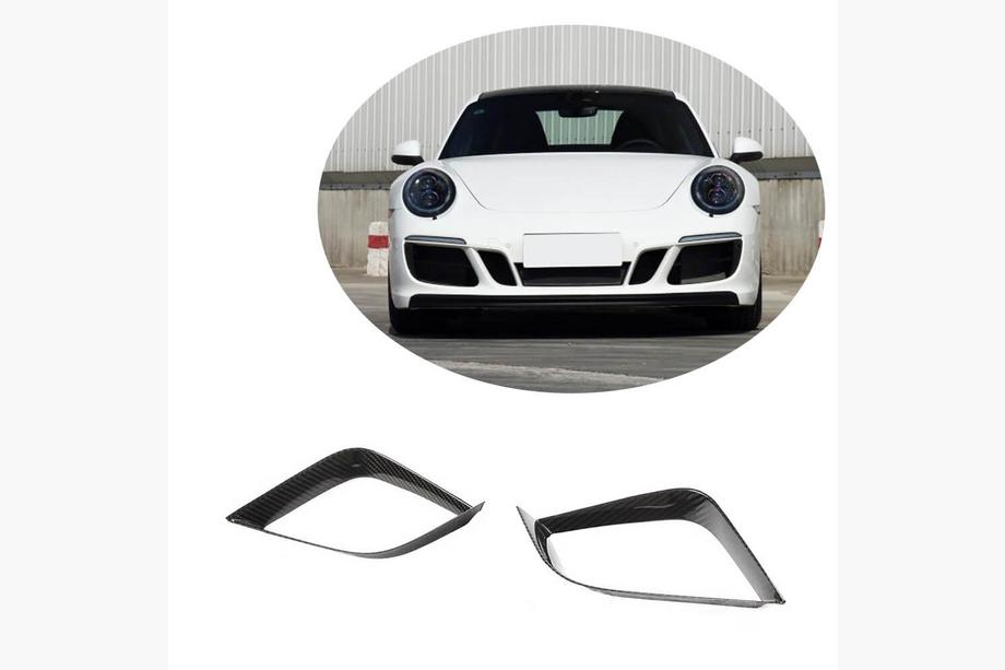 Porsche 911 (991) 2011–2019 Frontbumperbeklædninger (til Carrera 4 GTS 2017-2018, carbon) Image