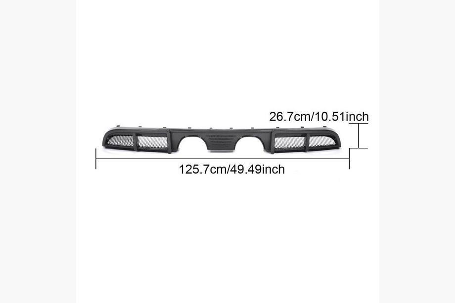 Porsche 911 (991) 2011–2019 Bagkofanger-diffuser (til Carrera 4 GTS 2017-2018, carbon) Foto 6