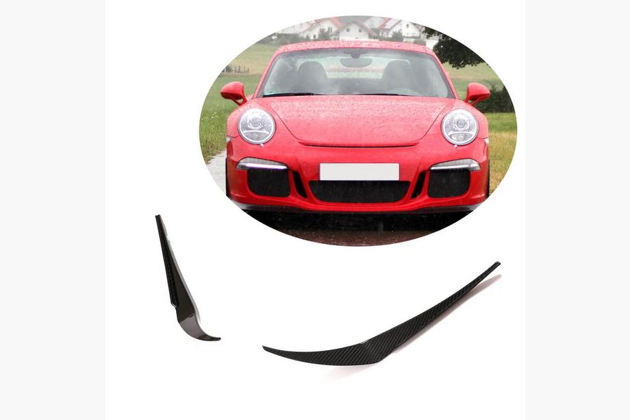 Porsche 911 (991) 2011–2019 Frontkofanger-lister V1 (til GT3 (RS) 2014-2015, kulfiber) Image