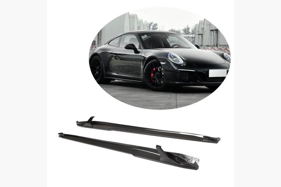 Porsche 911 (991) 2011–2019 Sideskørter (Carbon) Image