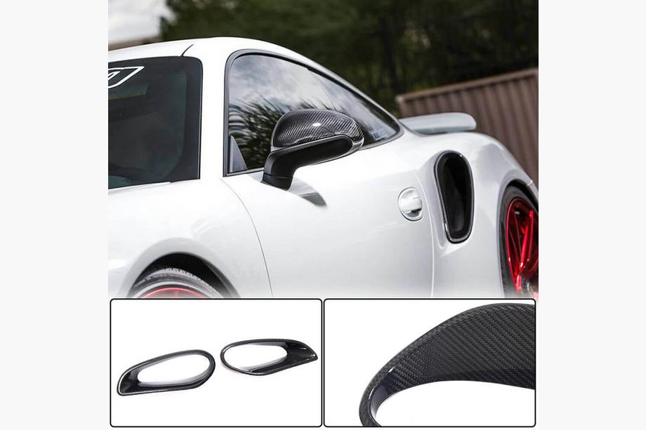 Porsche 911 (991) 2011–2019 Kulfiberafdækninger til bagkærme (til Turbo S 2014-2016) Image