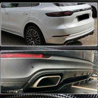 Bagkofanger diffuser (2018-2023, Carbon) Porsche Cayenne 2018– foto 4