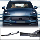 Porsche Cayenne 2018– Kulfiber frontlip-indsats (til Base 2018-2023) foto 1