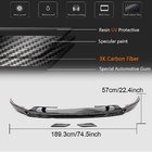 Porsche Cayenne 2018– Kulfiber frontlip-indsats (til Base 2018-2023) foto 5