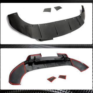 Kulfiber frontlip-indsats (til Base 2018-2023) Porsche Cayenne 2018– foto 4
