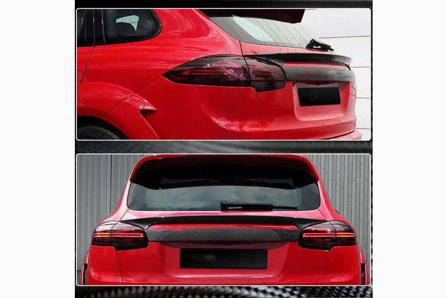 Porsche Cayenne 2010–2017 Nedre spoiler (2015-2018, Carbon) Foto 4