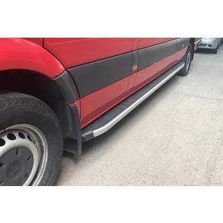 Fullmond sidetrin (2 stk., aluminium) foto 1