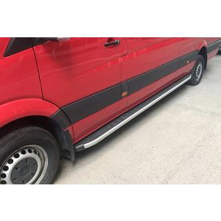 Fullmond sidetrin (2 stk., aluminium) foto 2