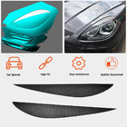Porsche Macan 2014–2024 Øjenlåg til forlygter (2014-2018, Carbon) foto 2