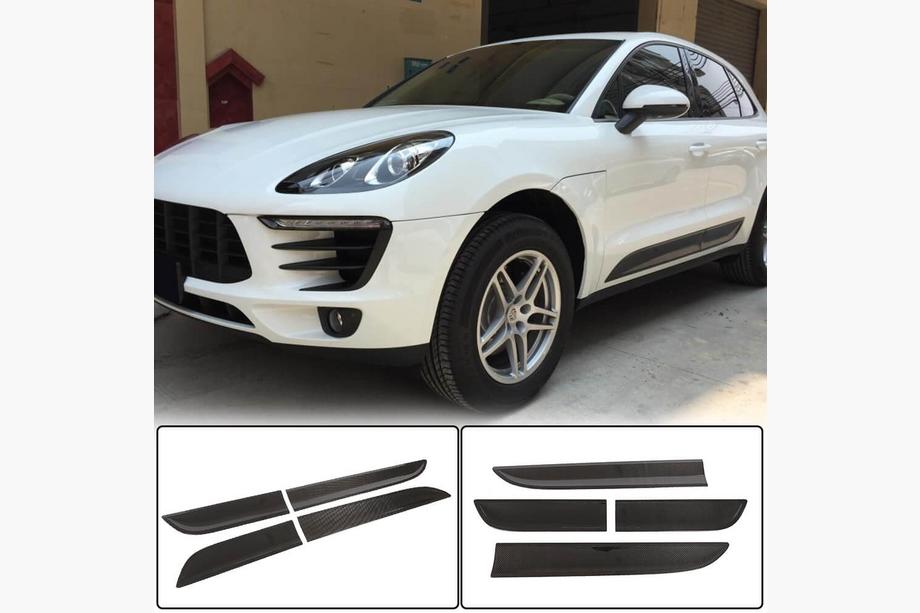 Porsche Macan 2014–2024 Dørlister (2014-2021, kulfiber) Image