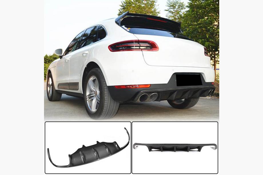 Porsche Macan 2014–2024 Bagkofanger diffuser V1 (2014-2021, Carbon) Image