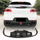 Porsche Macan 2014–2024 Bagkofanger diffuser V2 (2014-2021, kulfiber) foto 1