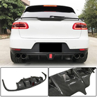 Porsche Macan 2014–2024 Bagkofanger diffuser V2 (2014-2021, kulfiber) foto 2