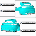 Porsche Macan 2014–2024 Bagkofangerdiffuser V2 (2021+, kulfiber) foto 3