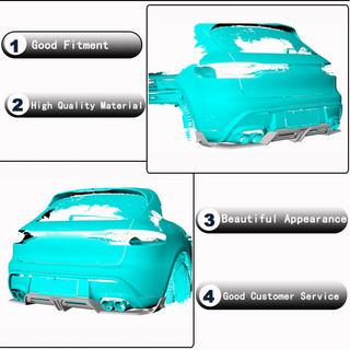 Bagkofangerdiffuser V2 (2021+, kulfiber) Porsche Macan 2014–2024 foto 3