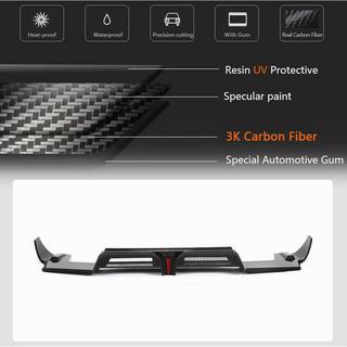 Bagkofangerdiffuser V2 (2021+, kulfiber) Porsche Macan 2014–2024 foto 4