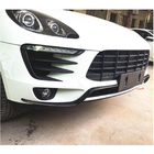Porsche Macan 2014–2024 Frontkofanger-flaps Flap (2014-2018, kulfiber) foto 3