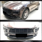 Porsche Macan 2014–2024 Frontlæbe til kofanger Lip V2 (2014-2018, Carbon) foto 3
