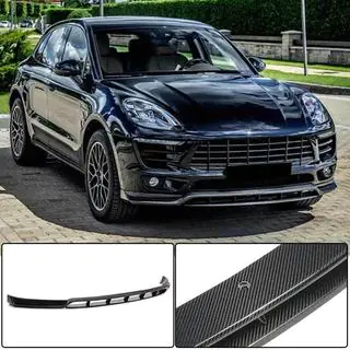 Frontlæbe til kofanger Lip V2 (2014-2018, Carbon) foto 1