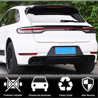 Nedre spoiler (2021+, carbon) Porsche Macan 2014–2024 foto 2