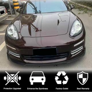 Frontspoilerlæbe til forreste kofanger (til Base 2013-2016, kulfiber) Porsche Panamera 2009–2016 foto 3